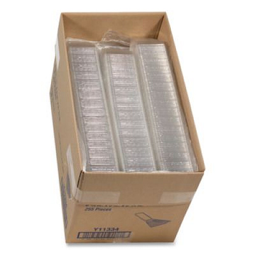 Pactiv Evergreen Plastic Hinged Lid Sandwich Container, 3.25 x 6.5 x 3, Clear, 85/Pack, 3 Packs/Carton (Y11334)