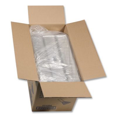 Pactiv Evergreen Plastic Hinged Lid Sandwich Container, 3.25 x 6.5 x 3, Clear, 85/Pack, 3 Packs/Carton (Y11334)