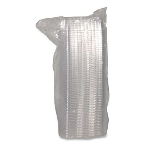 Pactiv Evergreen OPS Dome-Style Lid, 17S Deep Dome, 8.3 x 4.8 x 2.1, Clear, Plastic, 250/Carton (0CI8D17S0000)
