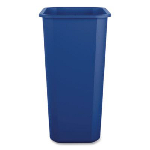 Boardwalk Recycling Container, 10 gal, Polypropylene, Blue (41QTRECYCLEB)