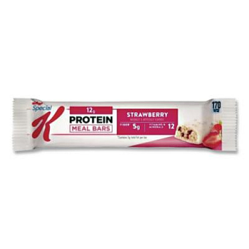 Kellogg's Special K Protein Meal Bar, Strawberry, 1.59 oz, 8/Box (29186)