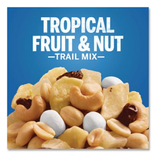 Planters Trail Mix, Tropical Fruit and Nut, 2 oz Bag, 72/Carton (00026)