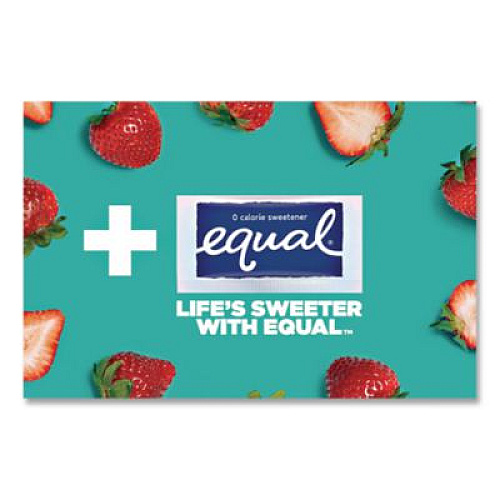 Equal Zero Calorie Sweetener, 1 g Packet, 115/Box (20015445)