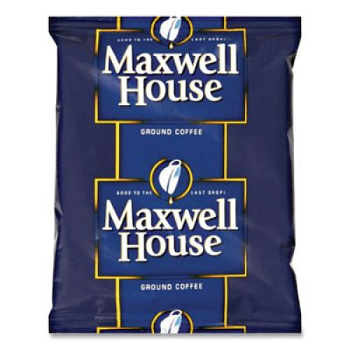 Maxwell House Coffee, Regular Ground, 1.1 oz Pack, 42/Carton (866350)