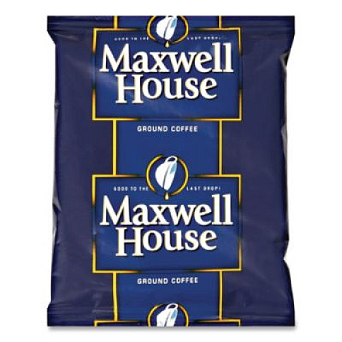 Maxwell House Coffee, Regular Ground, 1.5 oz Pack, 42/Carton (866150)