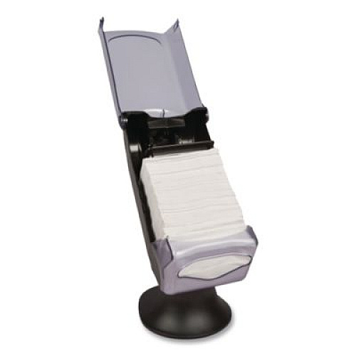 Morcon Tissue Valay Tower Napkin Dispenser, 8 x 17.25 x 13, Black (NT555)