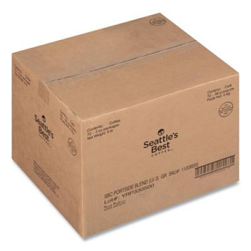 Seattle's Best Premeasured Coffee Packs, Portside Blend, 2.1 oz Packet, 72/Carton (11008558CT)