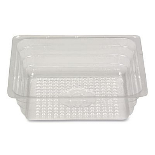 Reynolds Reflections Portion Plastic Trays, Shallow, 4 oz Capacity, 3.5 x 3.5 x 1, Clear, 2,500/Carton (R4296)