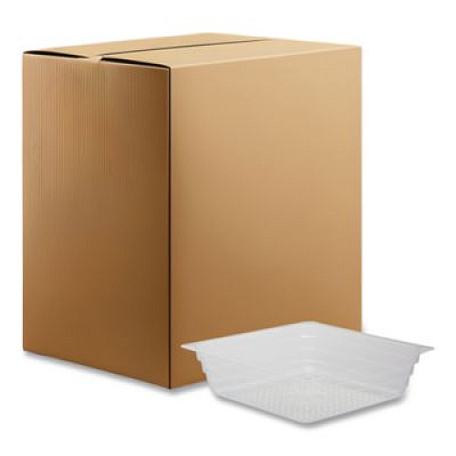 Reynolds Reflections Portion Plastic Trays, Shallow, 4 oz Capacity, 3.5 x 3.5 x 1, Clear, 2,500/Carton (R4296)