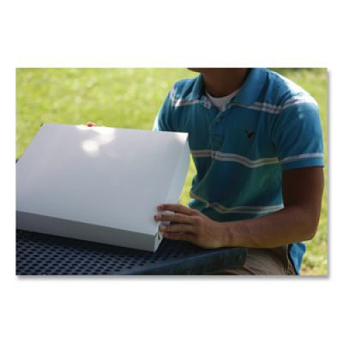 SCT Lock-Corner Pizza Boxes, 16 x 16 x 1.88, White, Paper, 100/Carton (1450)