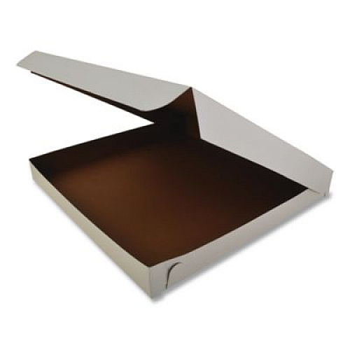 SCT Lock-Corner Pizza Boxes, 16 x 16 x 1.88, White, Paper, 100/Carton (1450)