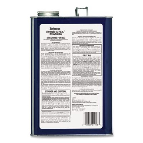 Enforcer Formula 777 E.C. Weed Killer, Non-Cropland, 1 gal Can, 4/Carton (136423)