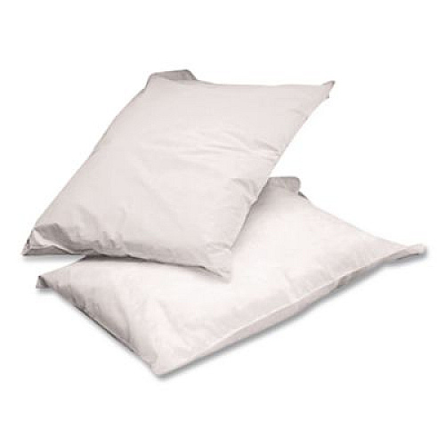 TIDI Disposable Everyday Pillow Cover, 21 x 30,  White, 100/Carton (919365)