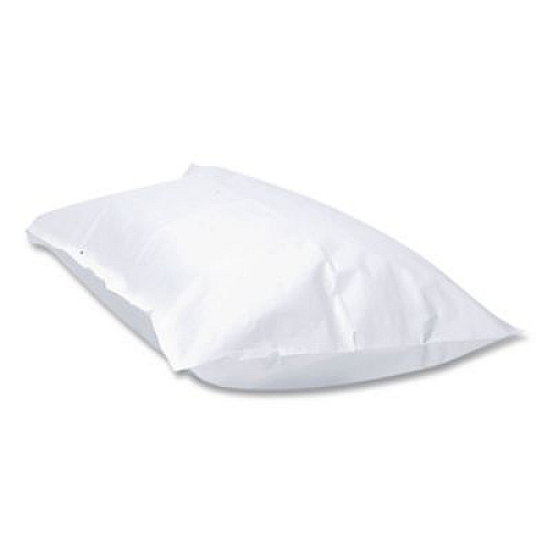 TIDI Disposable Everyday Pillow Cover, 21 x 30,  White, 100/Carton (919365)