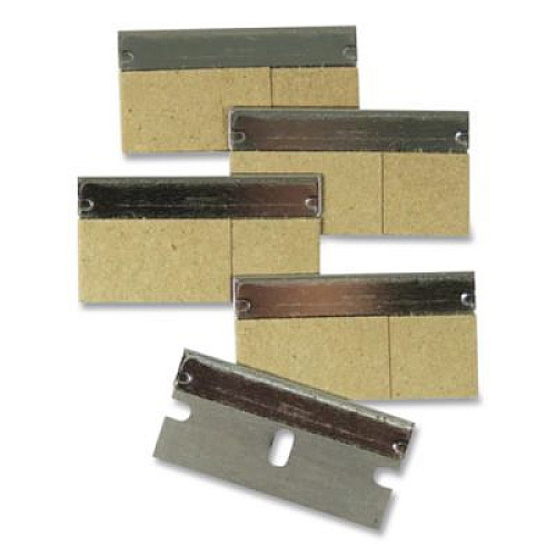 Unger Safety Scraper Replacement Blades, #9, Stainless Steel, 100/Box (SRB30)
