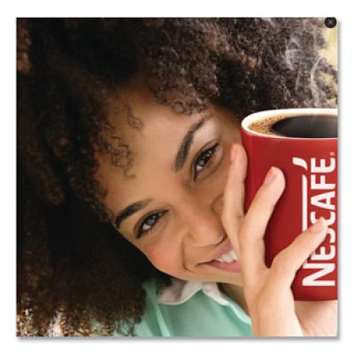 Nescaf Clasico Dark Roast Instant Coffee, 8 oz Pouch (70948)
