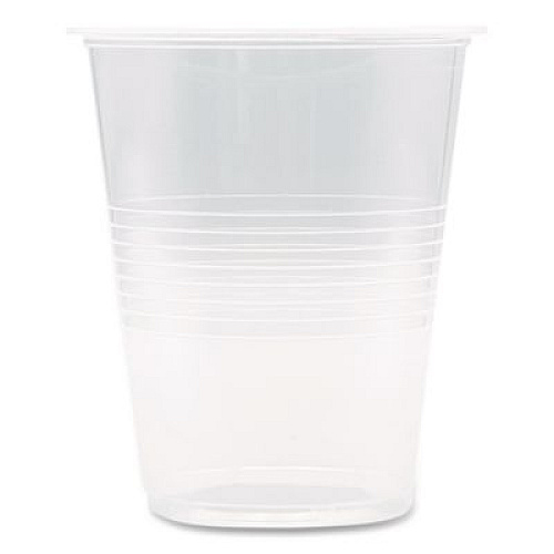 Boardwalk Translucent Plastic Cold Cups, 16 oz, 50/Pack (TRANSCUP16PK)