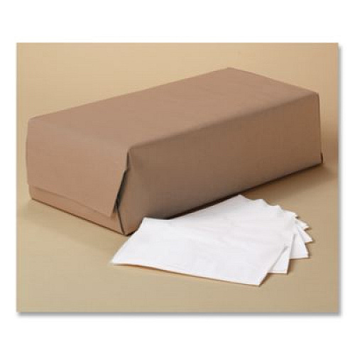 Scott 1/8-Fold Dinner Napkins, 2-Ply, 17 x 14.63, White, 300/Pack, 10 Packs/Carton (98200)
