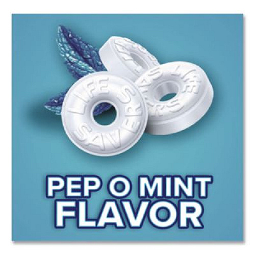 LifeSavers Hard Candy Mints, Pep-O-Mint, 44.93 oz Bag (27625)