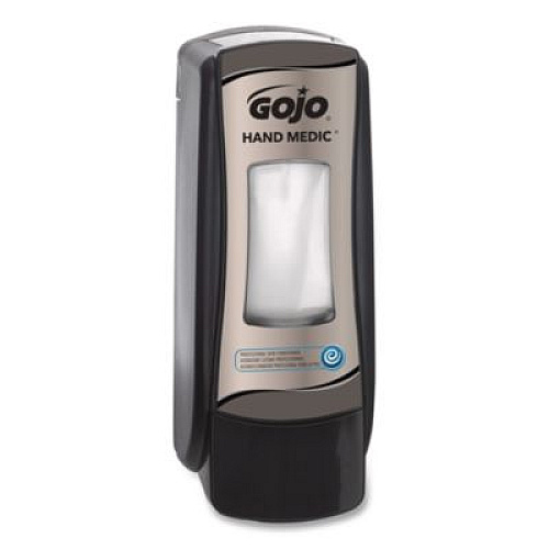 GOJO HAND MEDIC ADX-7 Dispenser, 685 mL, 3.94 x 3.67 x 9.79, Black, 6/Carton (878206CT)