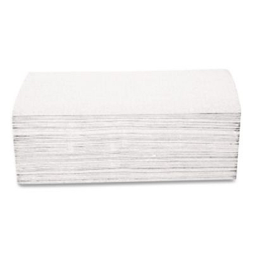 Eco Green Recycled Multifold Paper Towels, 1-Ply, 9.5 x 9.5, White, 250/Pack, 16 Packs/Carton (EW416)