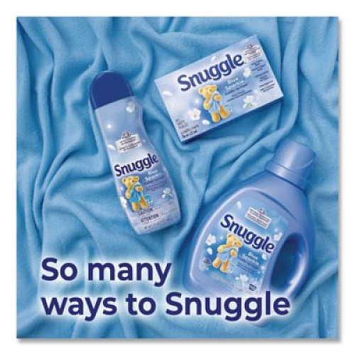 Snuggle Blue Sparkle Cuddle-Up Fresh Liquid Fabric Conditioner, 66 oz Bottle, 6/Carton (47452)