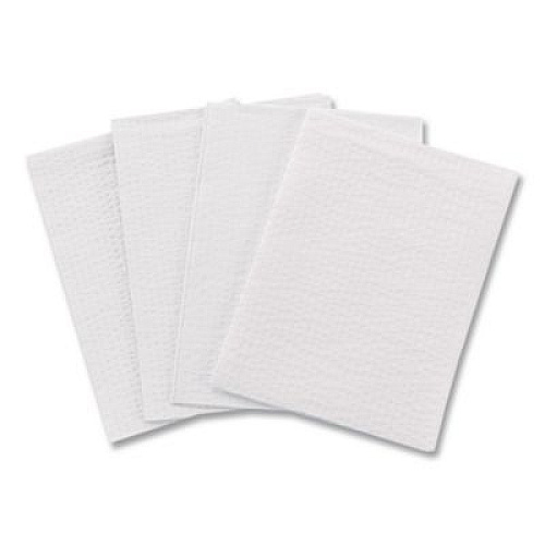 TIDI Ultimate Medical Towels, Waffle Embossed, 3-Ply, 13 x 18, White, 500/Carton (918101)