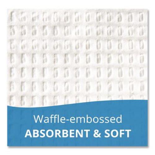 TIDI Ultimate Medical Towels, Waffle Embossed, 3-Ply, 13 x 18, White, 500/Carton (918101)