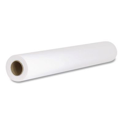 TIDI Choice Exam Table Paper Roll, Crepe Texture, 21" x 125 ft, White, 12/Carton (32163)