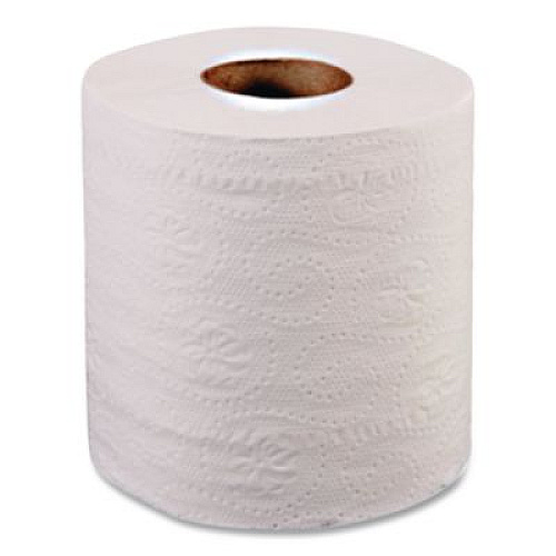 Eco Green Recycled Two-Ply Standard Toilet Paper, Septic Safe, White, 550 Sheets/Roll, 80 Rolls/Carton (EB8543)