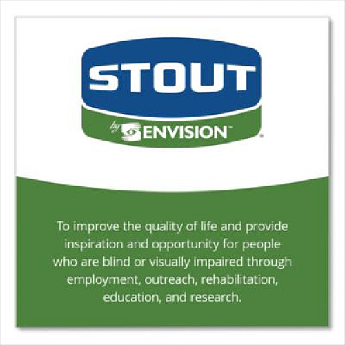 Stout by Envision EcoSafe-6400 Bags, 30 gal, 1.1 mil, 30" x 39", Green, 48/Box (E3039E11)