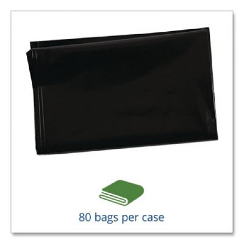 Stout by Envision Insect-Repellent Trash Bags, 35 gal, 2 mil, 33" x 45", Black, 80/Box (P3345K20)