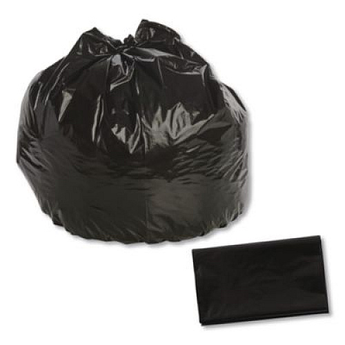 Stout by Envision Total Recycled Content Plastic Trash Bags, 33 gal, 1.3 mil, 33" x 40", Black/Brown, 100/Carton (T3340B13)