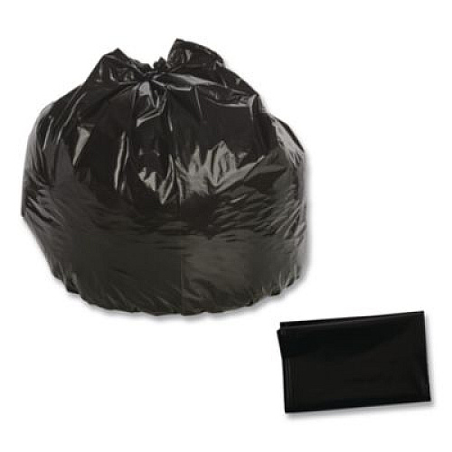 Stout by Envision Insect-Repellent Trash Bags, 45 gal, 2 mil, 40" x 45", Black, 65/Box (P4045K20)