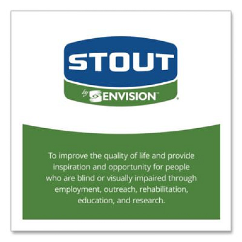 Stout by Envision Total Recycled Content Plastic Trash Bags, 45 gal, 1.5 mil, 40" x 48", Black/Brown, 100/Carton (T4048B15)