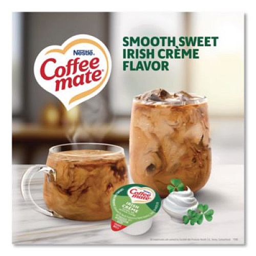 Coffee mate Bulk Liquid Coffee Creamer, Irish Cream, 0.38 oz Mini Cups, 180/Carton (35012)