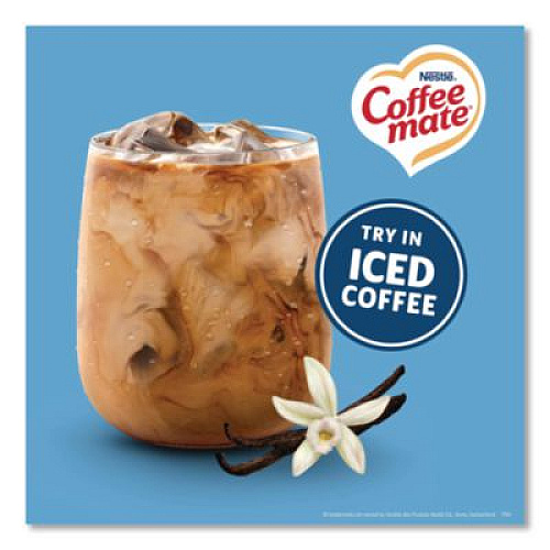 Coffee mate Liquid Coffee Creamer, French Vanilla, 0.38 oz Mini Cups, 180/Carton (35070)