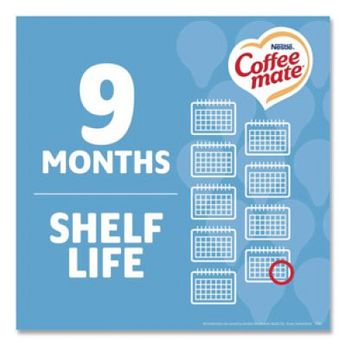 Coffee mate Liquid Coffee Creamer, French Vanilla, 0.38 oz Mini Cups, 180/Carton (35070)