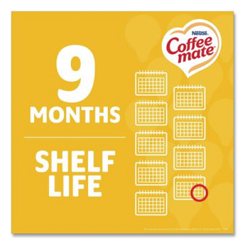Coffee mate Liquid Coffee Creamer, Hazelnut, 0.38 oz Mini Cups, 180/Carton (35080)