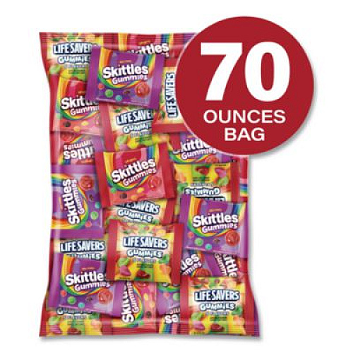 MARS Gummy Favorites Fun Size Mix, 70 oz Bag (22002591)