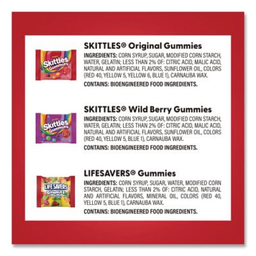 MARS Gummy Favorites Fun Size Mix, 70 oz Bag (22002591)