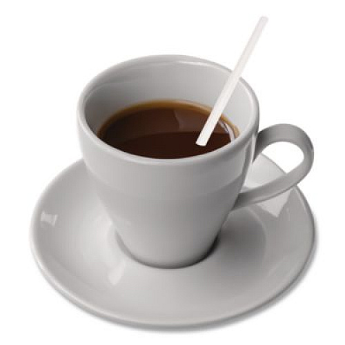 Berkley Square Polypropylene Stirrers, 5", White, 1,000/Pack (1241210)