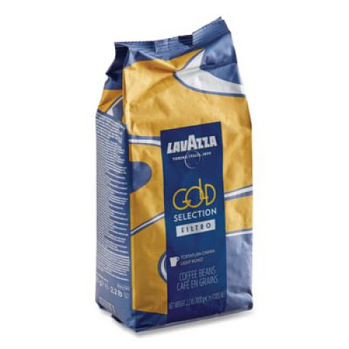 Lavazza Gold Selection Whole Bean Coffee, Light and Aromatic, 2.2 lb Bag (3427)