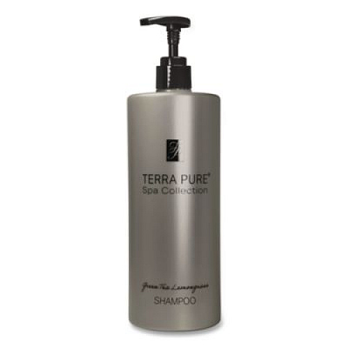 Diversified Hospitality Solutions Terra Pure Shampoo Air Pump, Green Tea Lemongrass Scent, 16.23 oz Bottle, 12/Carton (458944)