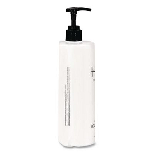 Diversified Hospitality Solutions H2O Therapy Body Lotion Air Pump, 16.23 oz Bottle, White Tea and Lemongrass Scent, 12/Carton (259836)