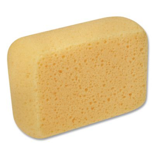 Brillo Multi-Purpose Sponge, 4.25 x 6.25, 2.12" Thick, Yellow, 6/Carton (22401)