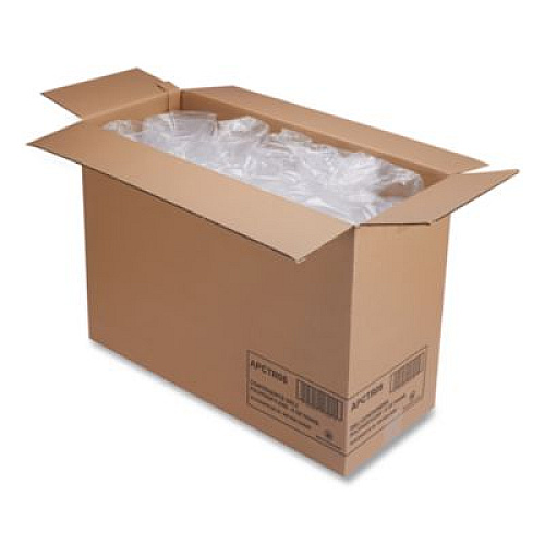 WNA Deli Containers, 8 oz, Clear, Plastic, 50/Pack, 10 Pack/Carton (APCTR08)