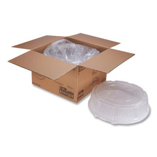 WNA Caterline Dome Lids, 16" Diameter x 2.75" h, Clear, Plastic, 25/Carton (A16PETDM)