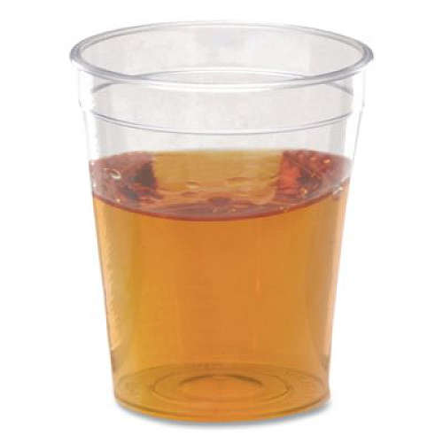 WNA Comet Plastic Portion/Shot Glass, 2 oz, Clear, 50/Pack, 50 Packs/Carton (P20)