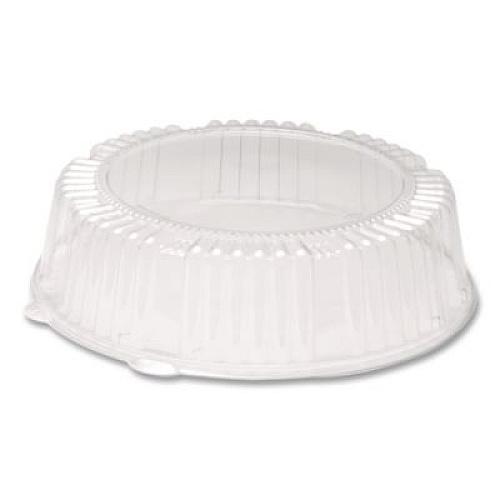 WNA Caterline Dome Lids, 12" Diameter x 2.75" h, Clear, Plastic, 25/Carton (A12PETDM)